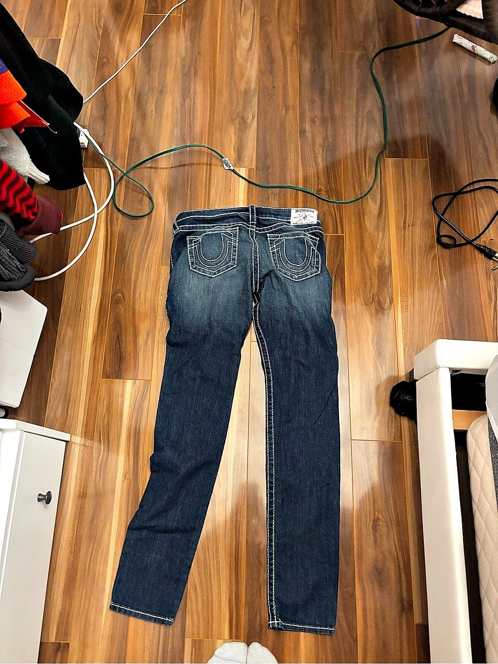True Religion skinny Jeans Waist 30 Blue